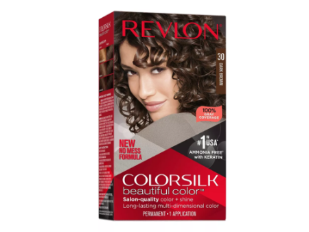 Revlon Colorsilk Hair Dye, 30 Dark Brown Fashion