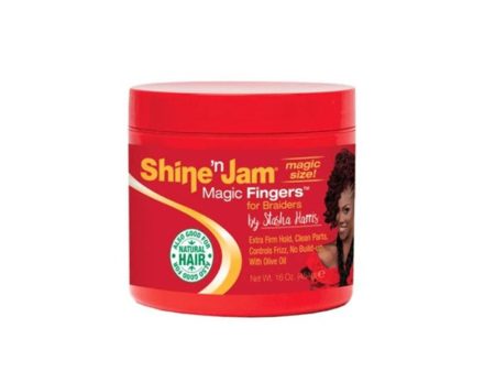 Shine n Jam Magic Fingers Edge Magic for Braiders 16 oz Supply