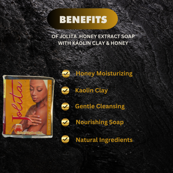 Jolita  Honey Extract Soap With Kaolin Clay & Honey 1 Bar 225g For Discount