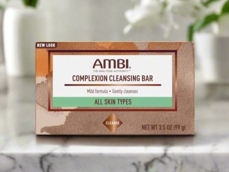 Ambi Complexion Cleansing Bar All skin type 3.5oz Online now