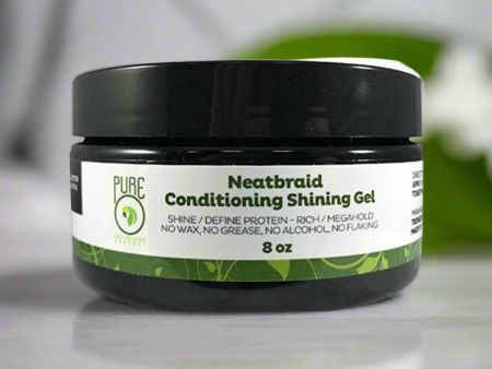 Pure O Neatbraid Conditioning Shining Gel 8 Oz Discount