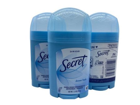 Secret shower fresh antiperspirant 24 hour solid 1.5 oz For Discount