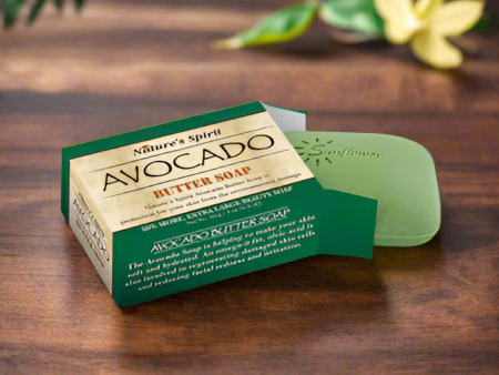 Natures Spirit Avocado Butter Soap 5 oz Online Hot Sale