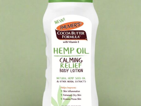 Palmer s Cocoa Butter Formula Hemp Oil Calming Relief Body Lotion, 8 Oz, For Discount