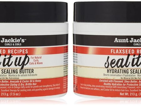 Aunt Jackies Seal It Up Hydrading Sealint Butter 8 oz Sale