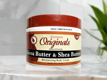 Ultimate Originals Therapy Cocoa Butter & Shea Butter Body Cream 238ml Supply