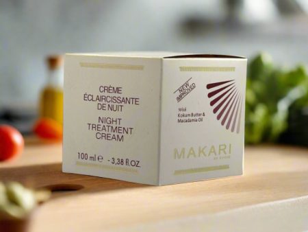 Makari Night Radiance Face Cream w  Kokum Butter & Macadamia 3.35oz 100 ml Sale