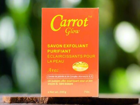 Carrot Glow Exfoliating Purifying Soap With Carrot 7 oz Supply