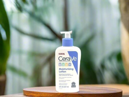 CeraVe BABY Moisturizing Lotion 8oz pump Ceramides Fashion