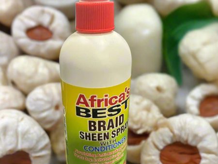 Africa s Best Braid Sheen Spray With Conditioner, 12 OZ on Sale