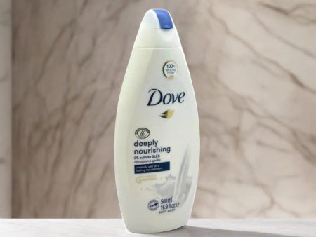 Dove Deeply Nourishing Body Wash, 16.9oz   500 ml Supply