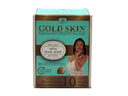 Gold Skin Clarifying Body Cream with Snail Slime 140ml Hot on Sale