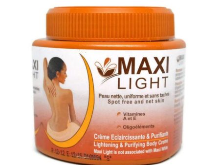 Maxi Light Body Creme 550 ml Discount