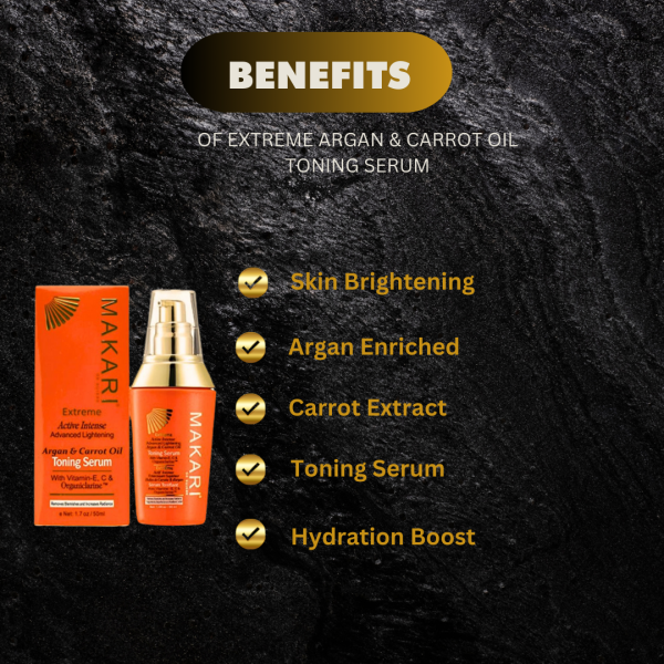 Extreme Argan & Carrot Toning Serum 1.66 oz For Cheap