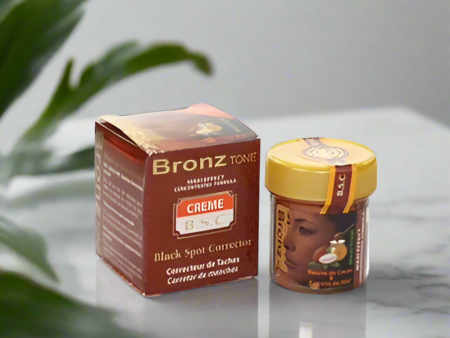 Bronz Tone Black Spot Corrector Cream Jar 1 oz Discount