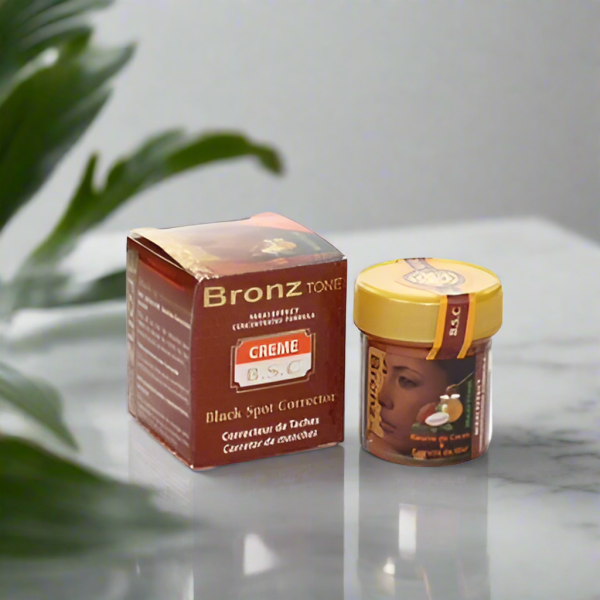 Bronz Tone Black Spot Corrector Cream Jar 1 oz Discount