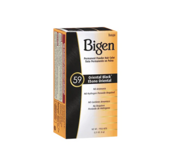 Bigen Permanent Powder Hair Color 59 Oriental Black 0.21 oz Cheap