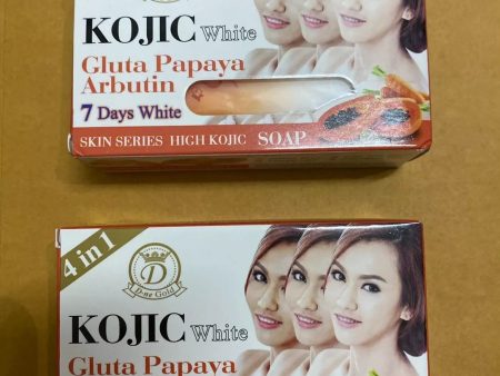 Kojic White Gluta papya Arbutin  7 Days Soap 160g Online Hot Sale