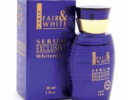 Fair & White Exclusive Whitenizer Serum 1 oz   30 ml Supply