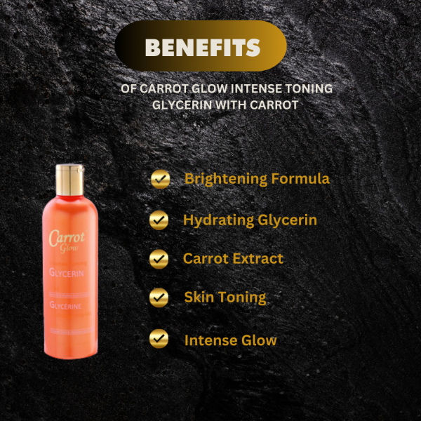 Carrot Glow Intense Toning Glycerin With Carrot 16.8 oz Online Sale