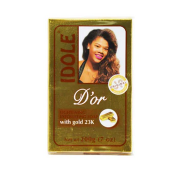 IDOLE D or Exfoliating Soap with Gold 23K 200g 7oz on Sale