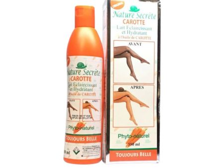 Nature Secrete Lotion with Carrot Oil 350 ml For Discount