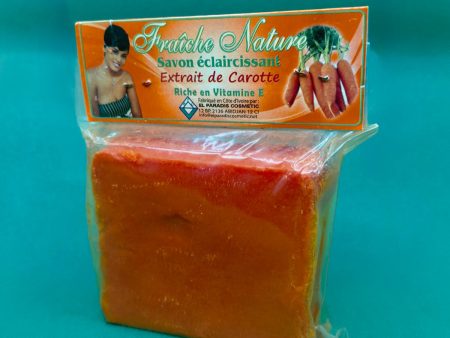 Fraiche Nature  Carrot Soap 225g For Sale