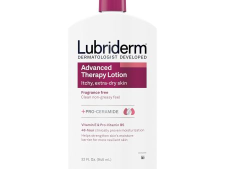 Lubriderm Advanced Therapy Lotion Extra-Dry Skin 16 oz #48322 Online now