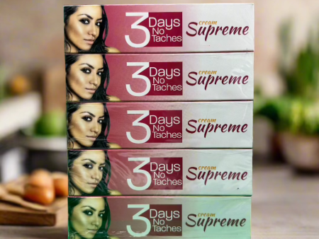 3 Days No Taches Cream Supreme 30g (Pack of 10) For Cheap