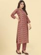 Kalini Ethnic Motif Printed Kurta With Trousers Supply