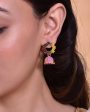 VOJ Multi Color Contemporary Jhumka Earrings on Sale