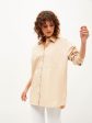 Lyush Women Beige Poplin Oversize Shirt Online now