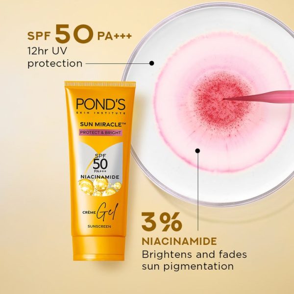 Ponds Serum Boost Sunscreen Gel SPF 50 Discount