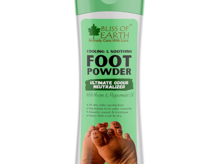 Bliss of Earth Foot Odour Remover Powder For Discount