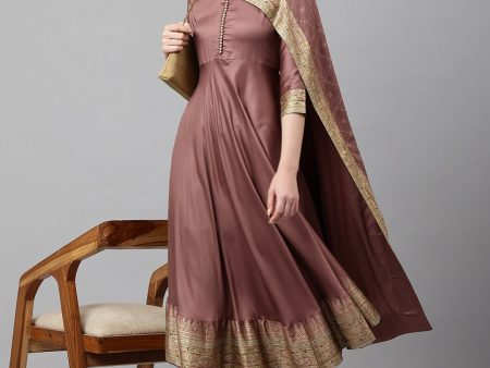 Khushal K Ethnic Motifs Kurta with Trousers & With Dupatta Supply