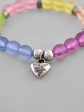 VOJ Multi Colour Beaded Elasticated Bracelet on Sale