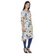 Kanoor Women s Multicolour A line kurti Hot on Sale