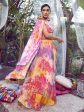 Myra Purple Pink Silk Digital Printed Designer Lehenga Online Sale