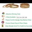 Afast Bridal Wedding & Party Fashionable Colorful Glass Bangle Kada Set, Pack Of 12 Sale