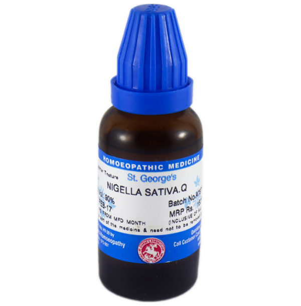 St. George s Homeopathy Nigella Sativa Mother Tincture Q Hot on Sale