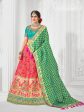 Myra Multicolour Jaquard Silk Designer Beautiful Lehenga For Sale