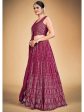 Myra Pink Georgette Real Georgette Lehenga Choli Online