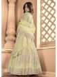 Myra Pista Butterfly Net Embroidered Anarkali Suit Online Sale