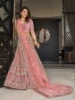 Myra Mauve Velvet Embroidered Designer Lehenga Sale