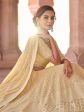 Myra Off White Embroidered Designer Lehenga Choli Fashion