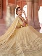 Myra Off White Embroidered Designer Lehenga Choli Fashion