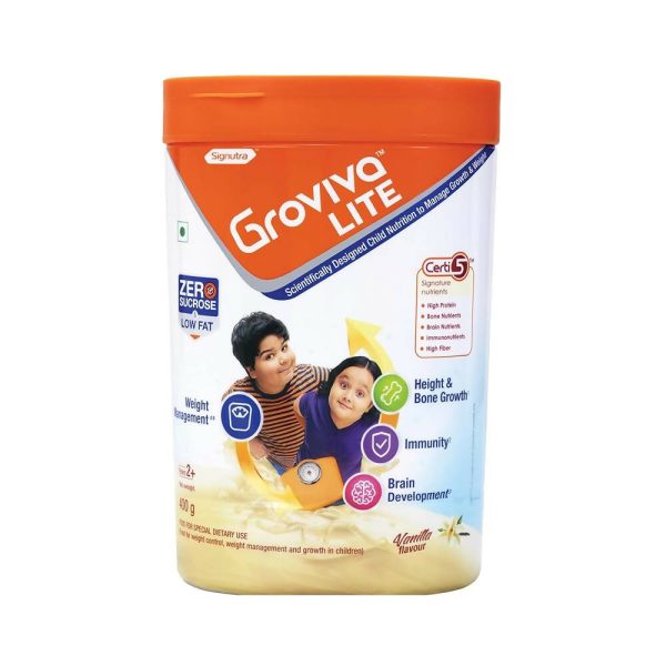 Groviva Lite Child Nutrition Powder to Manage Growth & Weight on Sale