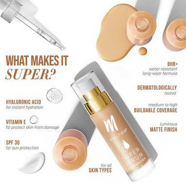 MyGlamm Super Serum Foundation - 103W Crème Online Sale