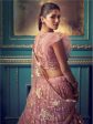 Myra Purpul Heavy Embroidered Net Lehenga Supply