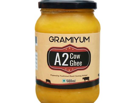 Gramiyum Pure Desi   Gir Cow Ghee (A2) | Cultured Cow Desi Ghee | Certified Organic Ghee Online Sale